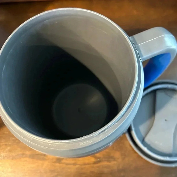 Bubba 52oz Insulated Mug Gray/ Silver/Blue Travel Cup Bottle Opener See Descript - Picture 7 of 8